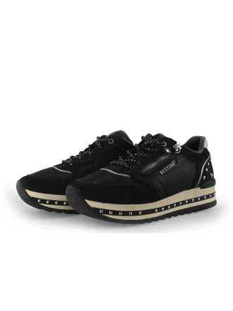 Mustang Sneakers Zwart 350598
 Maat 39
 