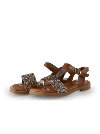 Milo & Mila Sandalen Bruin 350600
 Maat 34
 