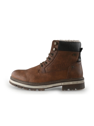 Mustang Veterboots Cognac 350620
 Maat 43
 