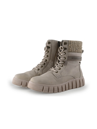 Tom Tailor Veterboots Beige 350648
 Maat 42
 
