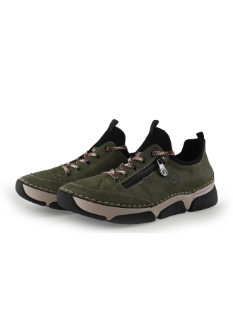 Rieker Sneakers Groen 350665
 Maat 40
 