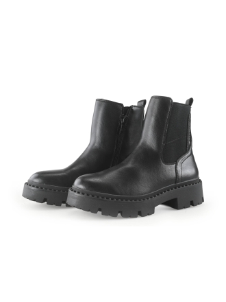 Tom Tailor Chelsea boots Zwart 350685
 Maat 36
 
