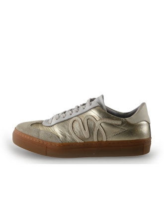 Manfield Sneakers Goud 350804
 Maat 37
 