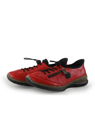 Rieker Sneakers Rood 350910
 Maat 37
 