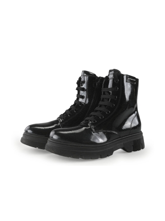 Tommy Hilfiger Veterboots Zwart 350942
 Maat 38
 