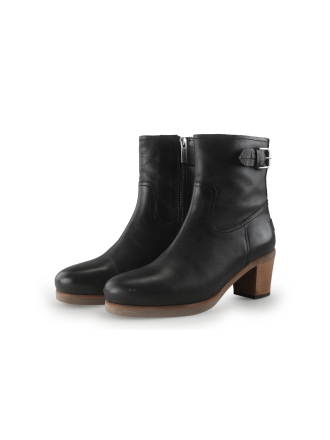 Shabbies Amsterdam Enkellaarzen Zwart 350969
 Maat 39
 