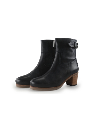 Shabbies Amsterdam Enkellaarzen Zwart 350970
 Maat 39
 