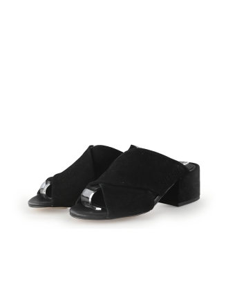 Shabbies Amsterdam Sandalen Zwart 350984
 Maat 36
 