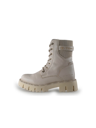 Tom Tailor Veterboots Beige 351025
 Maat 38
 