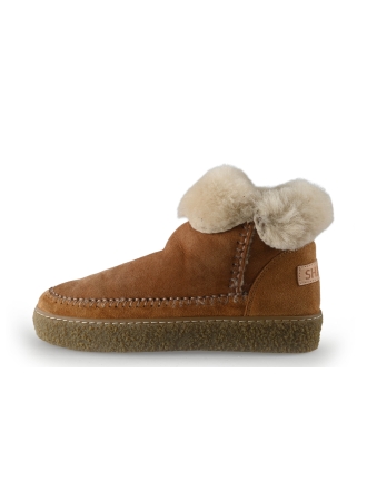 Shabbies Amsterdam Sneeuwlaarzen Bruin 351033
 Maat 36
 
