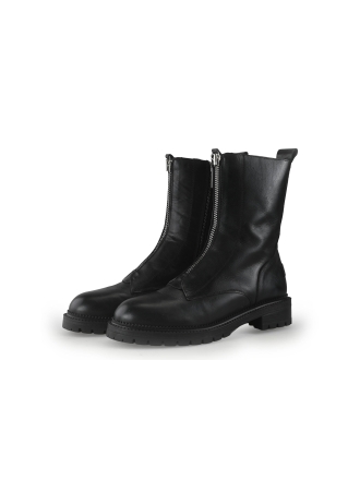 Shabbies Amsterdam Enkellaarzen Zwart 351045
 Maat 40
 