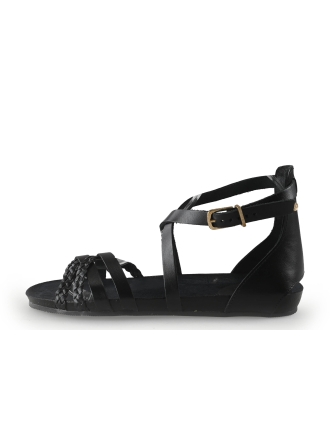 Fred de La Bretoniere Sandalen Zwart 351093
 Maat 38
 