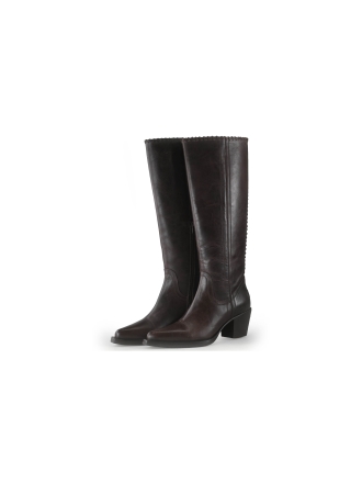 Shabbies Amsterdam Laarzen Bruin 351109
 Maat 38
 