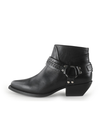 Shabbies Amsterdam Cowboy laarzen Zwart 351110
 Maat 37
 