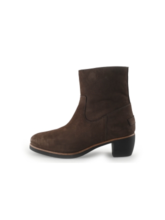Shabbies Amsterdam Enkellaarzen Bruin 351125
 Maat 41
 
