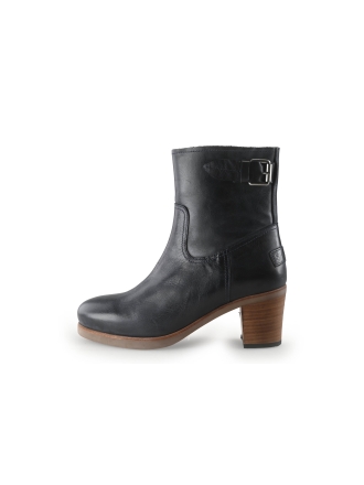 Shabbies Amsterdam Enkellaarzen Zwart 351127
 Maat 39
 