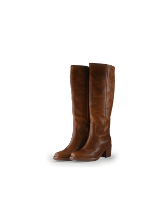 Shabbies Amsterdam Laarzen Cognac 351135
 Maat 41
 