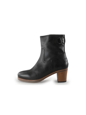 Shabbies Amsterdam Enkellaarzen Zwart 351138
 Maat 40
 