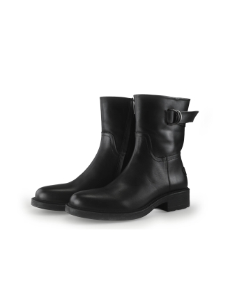 Shabbies Amsterdam Biker boots Zwart 351139
 Maat 38
 