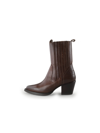 Shabbies Amsterdam Enkellaarzen Bruin 351140
 Maat 36
 