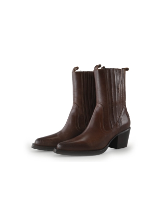 Shabbies Amsterdam Enkellaarzen Bruin 351140
 Maat 36
 