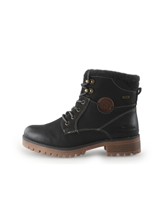 Tom Tailor Veterboots Zwart 351203
 Maat 39
 