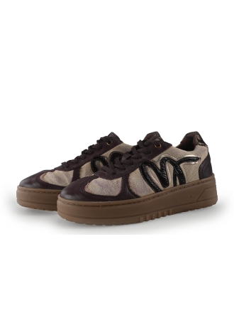 Manfield Sneakers Beige 351330
 Maat 38
 