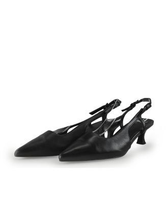 Manfield Slingbacks Zwart 351333
 Maat 39
 