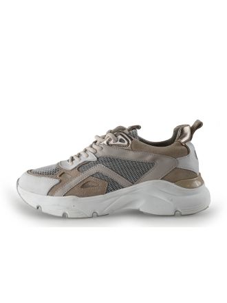 Manfield Sneakers Beige 351344
 Maat 39
 