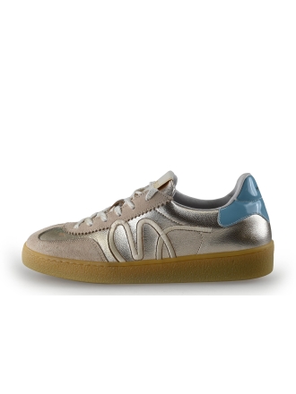 Manfield Sneakers Beige 351353
 Maat 39
 