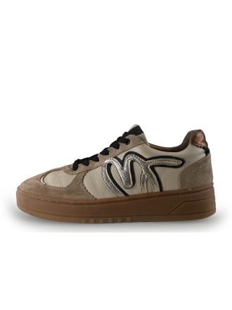 Manfield Sneakers Beige 351361
 Maat 42
 