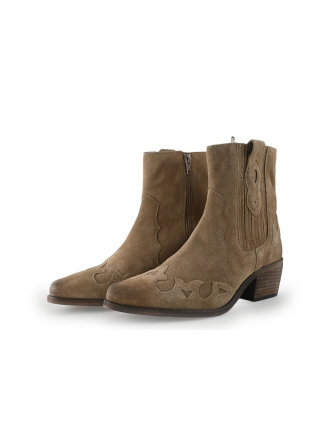 Manfield Cowboy laarzen Beige 351453
 Maat 38
 