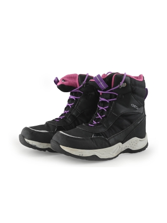 Geox Enkellaarzen Zwart 351469
 Maat 35
 