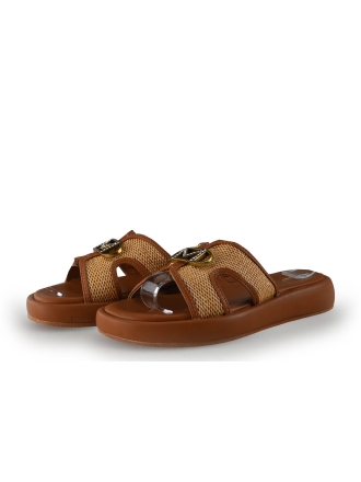 Mexx Slippers Cognac 351495
 Maat 38
 