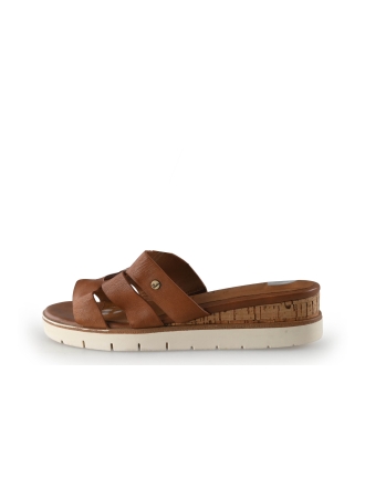 No Stress Slippers Cognac 351640
 Maat 40
 