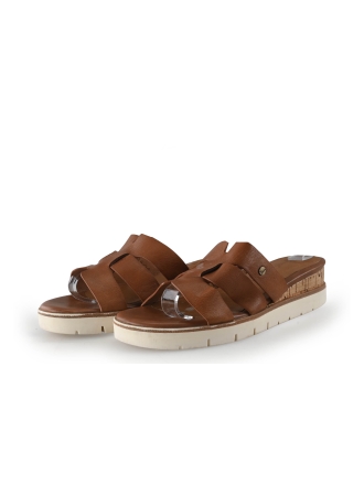 No Stress Slippers Cognac 351640
 Maat 40
 