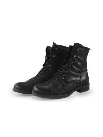 Manfield Veterboots Zwart 351671
 Maat 39
 