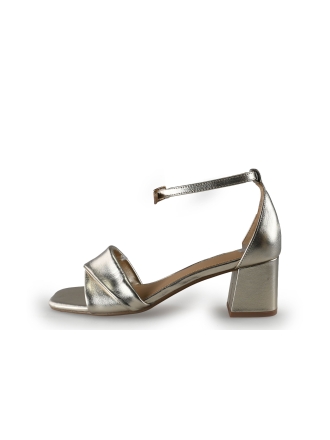 Manfield Sandalen Zilver 351823
 Maat 39
 