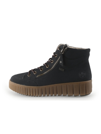 Rieker Veterboots Blauw 351837
 Maat 40
 