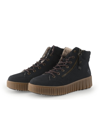 Rieker Veterboots Blauw 351837
 Maat 40
 