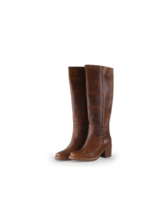 Shabbies Amsterdam Laarzen Bruin 351889
 Maat 39
 