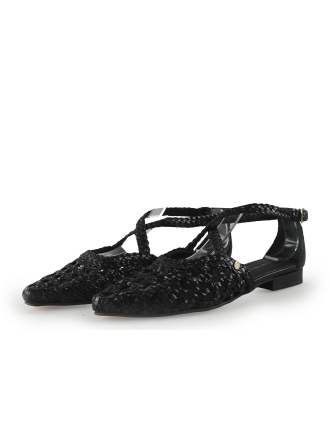 Fred de La Bretoniere Sandalen Zwart 351891
 Maat 40
 