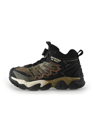 Dockers By Gerli Hoge sneakers Zwart 351995
 Maat 37
 