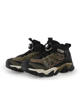 Dockers By Gerli Hoge sneakers Zwart 351995
 Maat 37
 