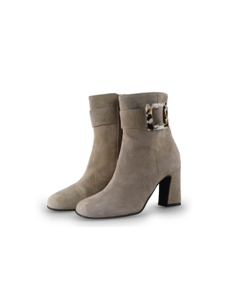Manfield Enkellaarzen Beige 352073
 Maat 37
 