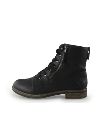 Rieker Veterboots Zwart 352083
 Maat 39
 
