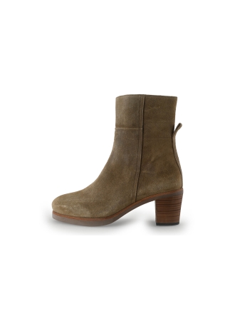 Shabbies Amsterdam Enkellaarzen Beige 352179
 Maat 40
 