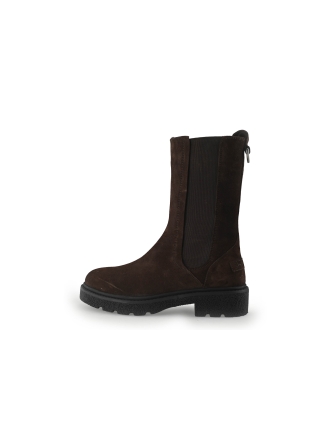 Shabbies Amsterdam Enkellaarzen Bruin 352271
 Maat 38
 