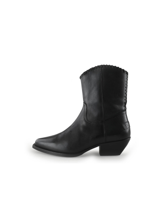 Shabbies Amsterdam Cowboy laarzen Zwart 352273
 Maat 39
 