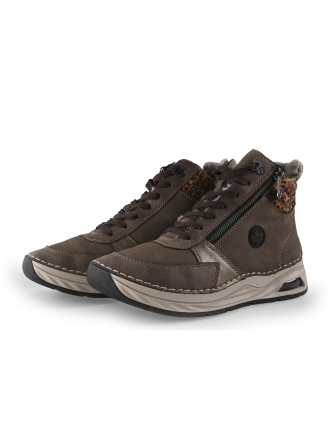 Rieker Veterboots Bruin 352289
 Maat 39
 